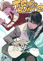 「TIGER & BUNNY 2」コミカライズの告知ビジュアル。