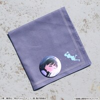 「明日ちゃんのセーラー服 ハンカチ＆缶ミラーセット」