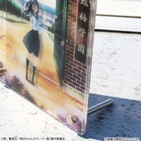 「明日ちゃんのセーラー服 アクリルパネルスタンド」