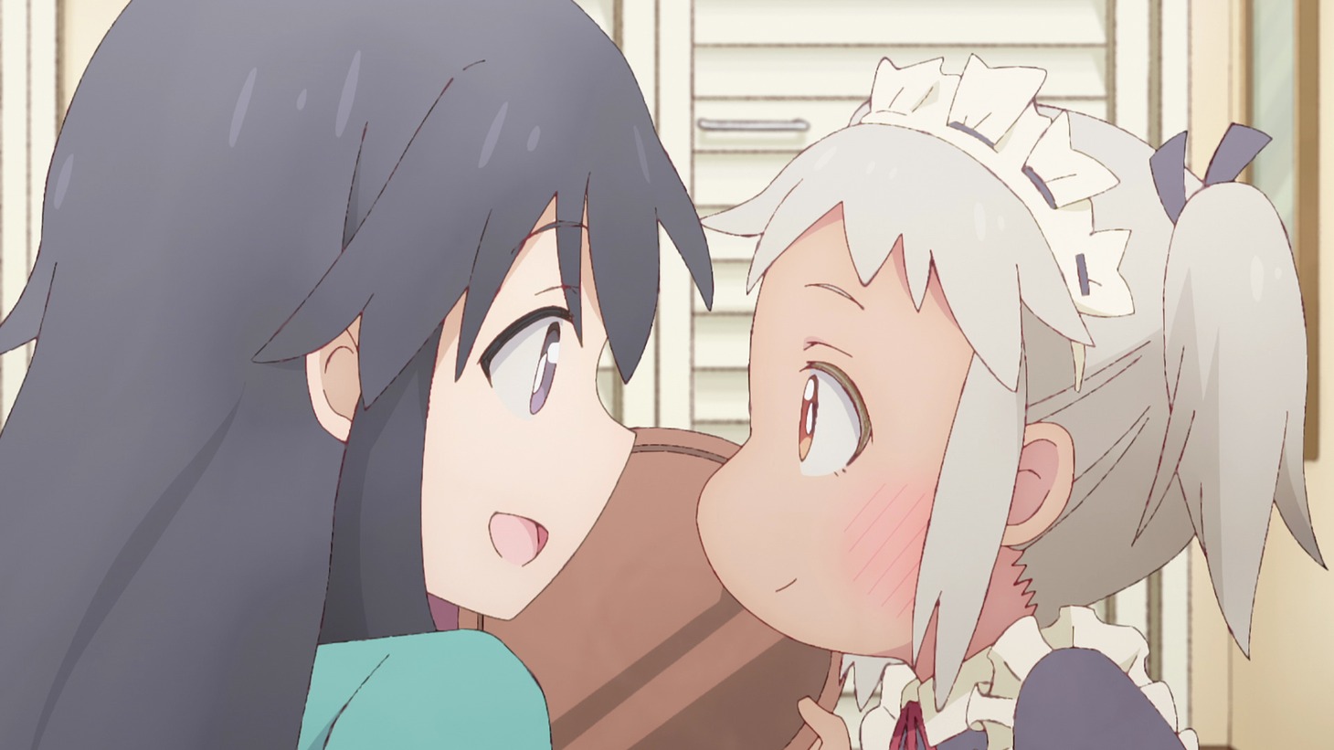 TVアニメ「社畜さんは幼女幽霊に癒されたい。」PV第4弾より。 (c)有田イマリ/SQUARE ENIX・製作委員会
