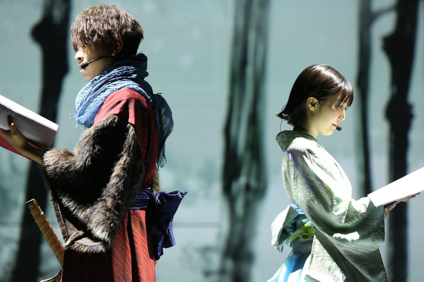 「ハコクの剣」Aチームの公演より。
