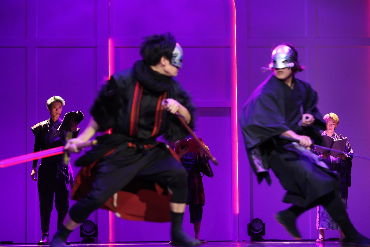 「ハコクの剣」Aチームの公演より。