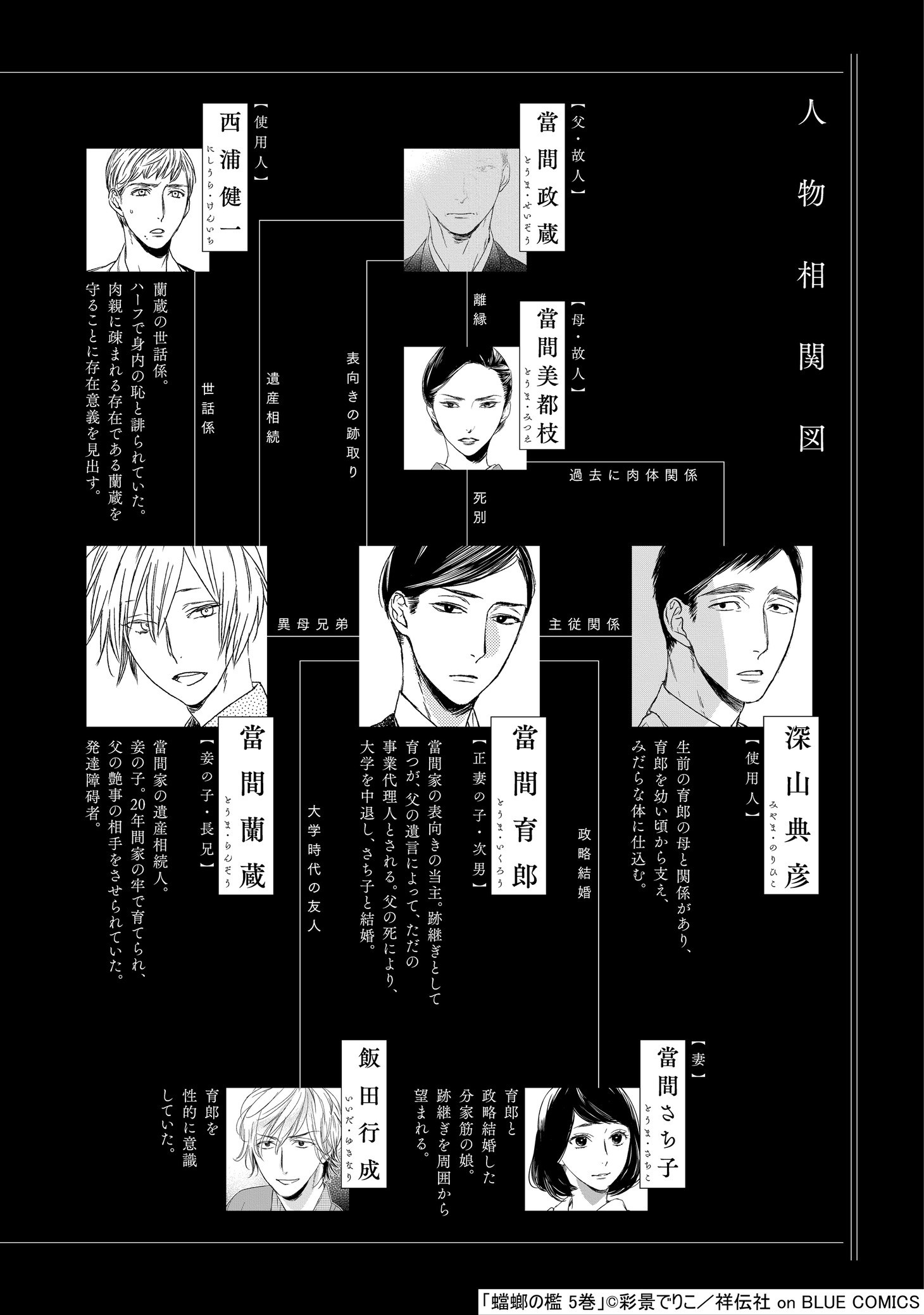 「蟷螂の檻」5巻より。