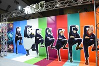 TOHO animationブースの様子。