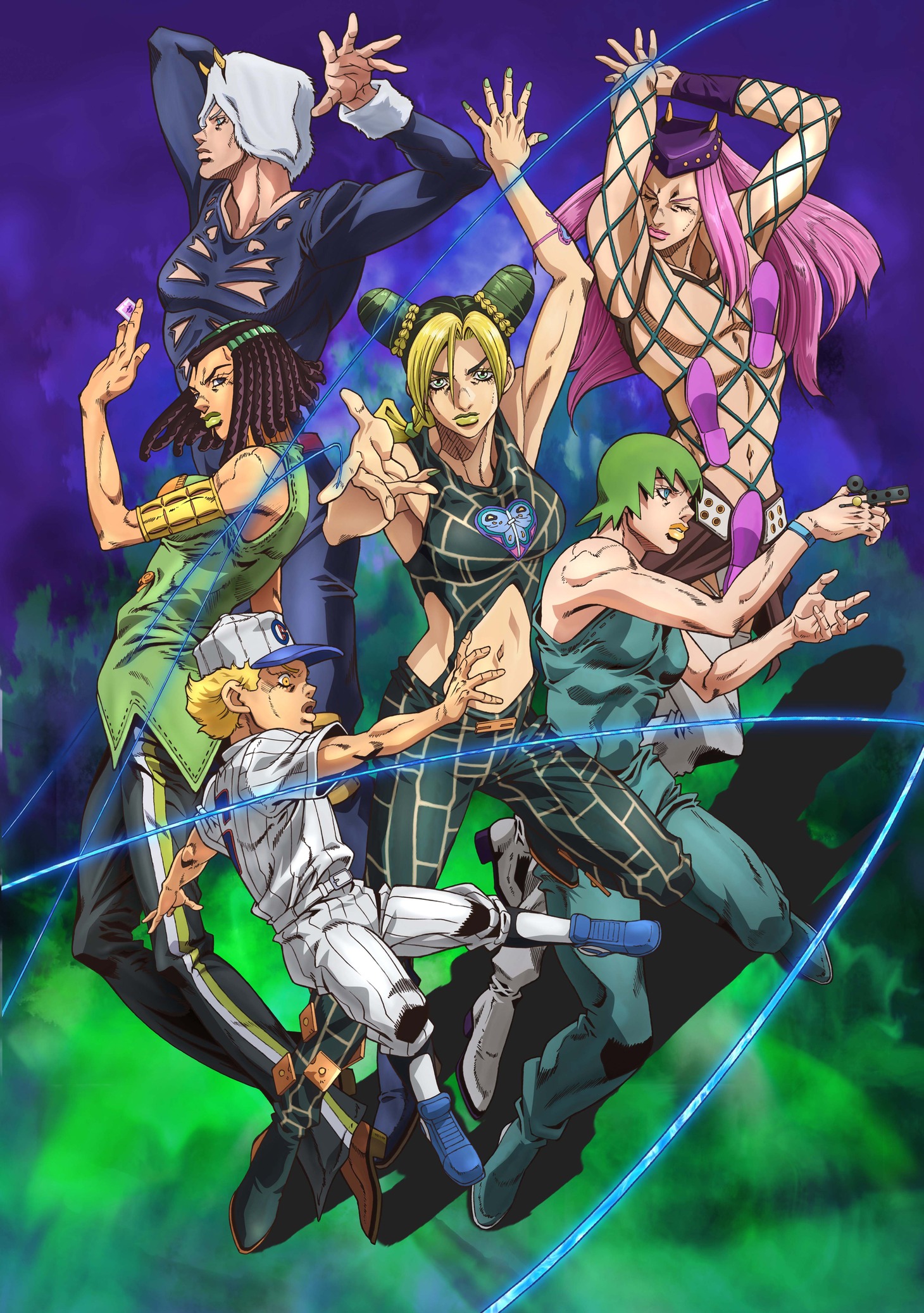 アニメ「ジョジョの奇妙な冒険 ストーンオーシャン」新キービジュアル