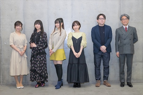 TVアニメ「『艦これ』いつかあの海で」 KickOff Special Stageの登壇者たち。