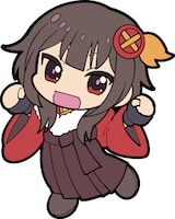 付録のめぐみんラバーストラップ。