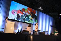 「五等分の花嫁」の公開直前スペシャルステージの様子。
