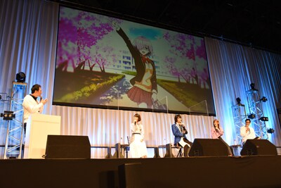 「Fate/Grand Order スペシャルステージ in AnimeJapan 2022」の様子。