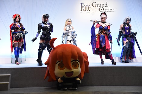 「Fate/Grand Order」ブースの様子。