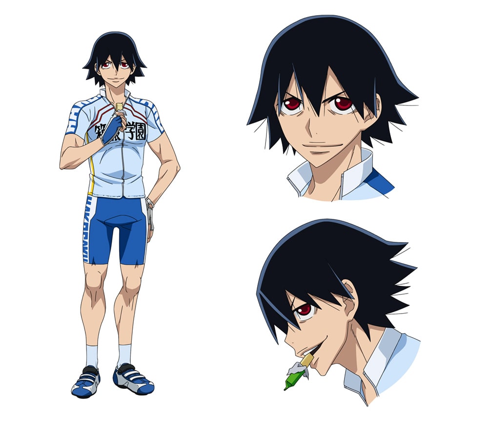 新開悠人（CV：内田雄馬）のキャラクタービジュアル。 - 「弱虫ペダル 