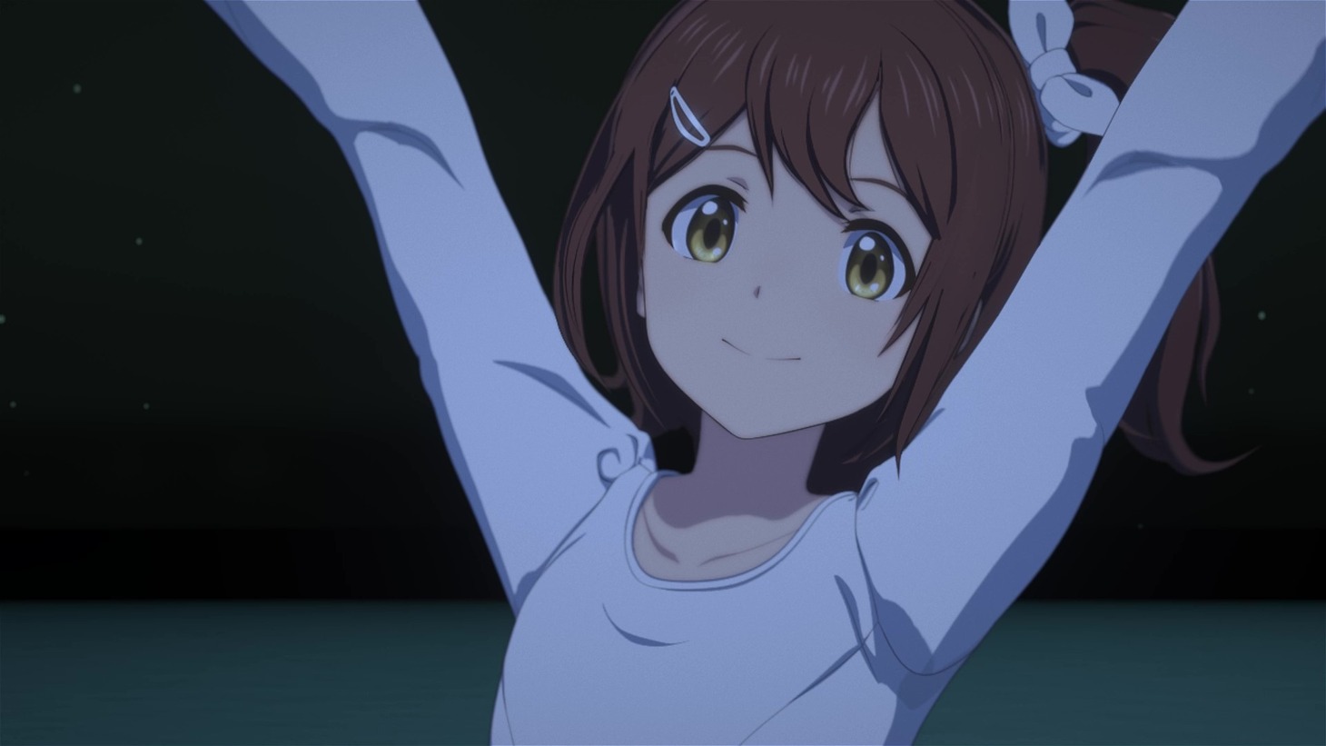アニメプロローグイメージMVの場面カット。