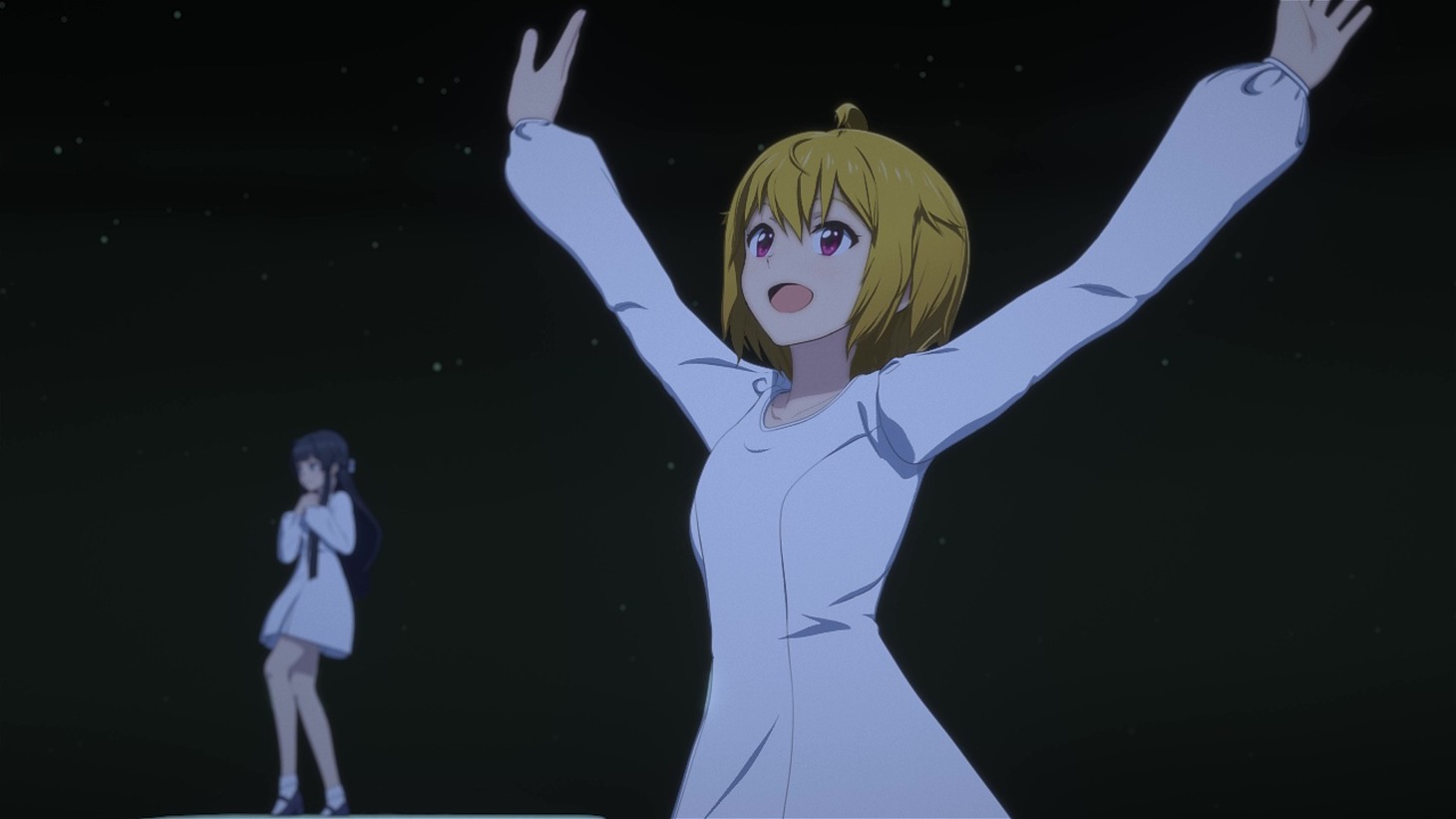 アニメプロローグイメージMVの場面カット。