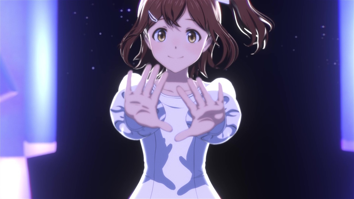 アニメプロローグイメージMVの場面カット。