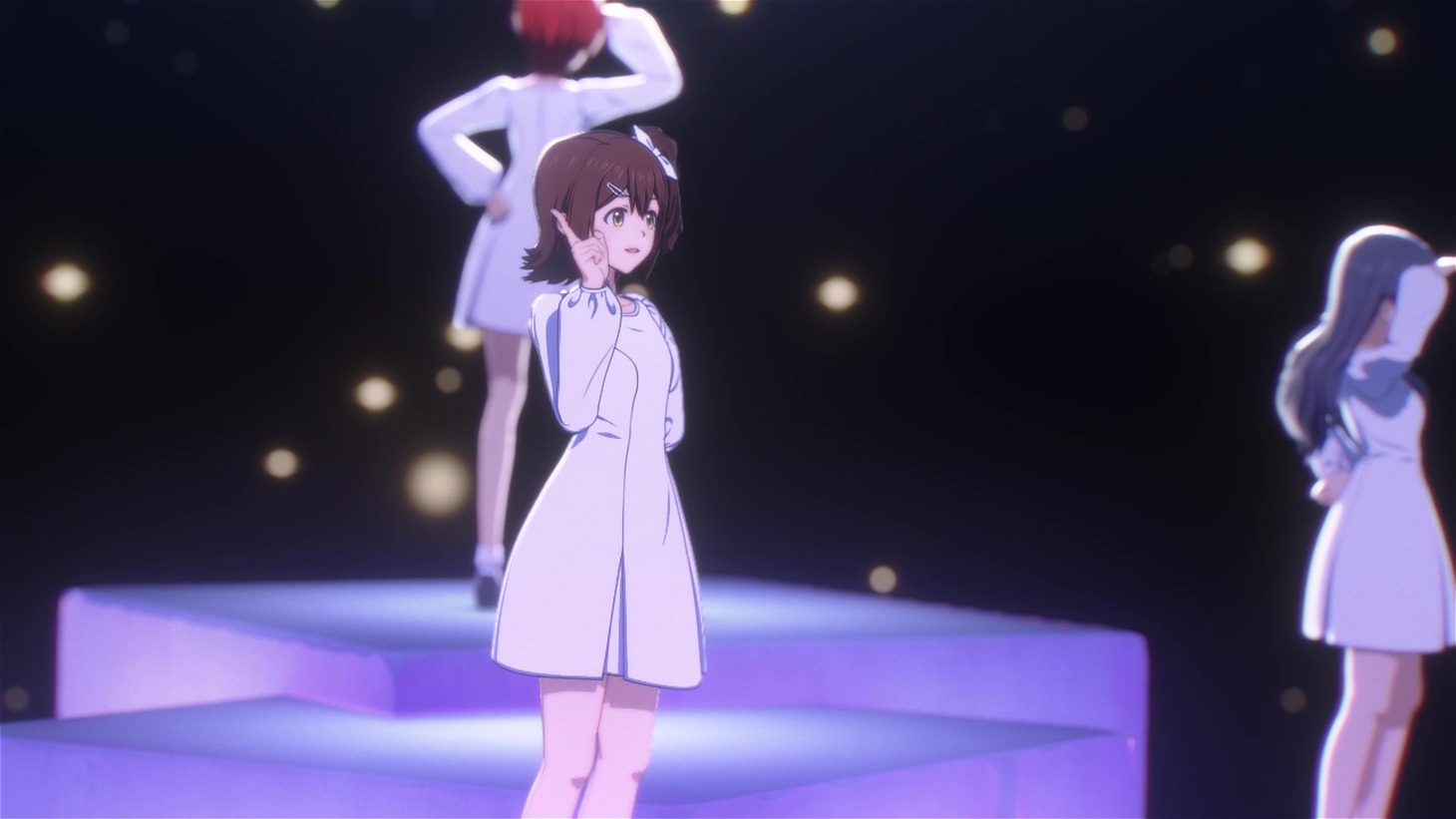アニメプロローグイメージMVの場面カット。