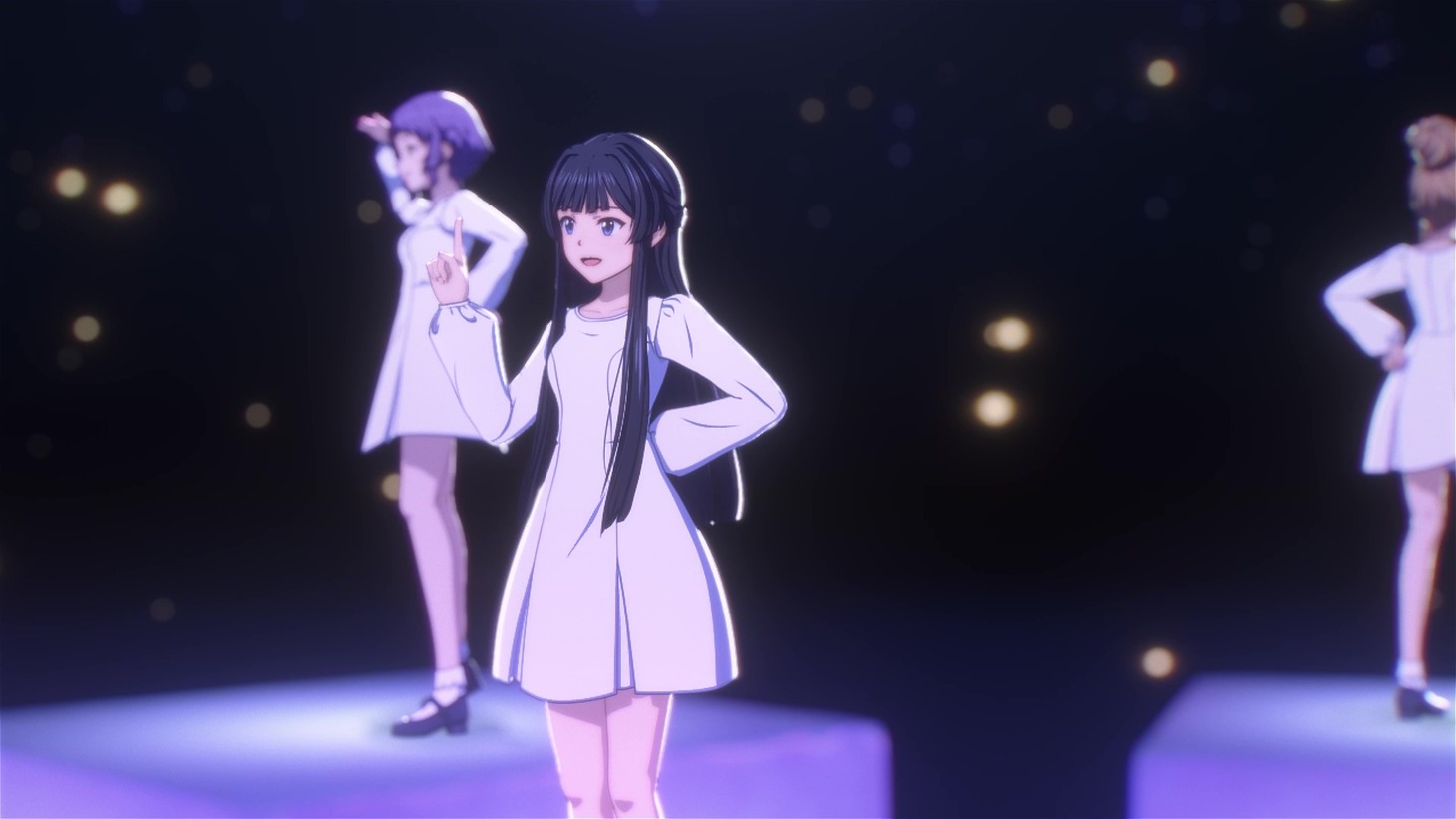 アニメプロローグイメージMVの場面カット。