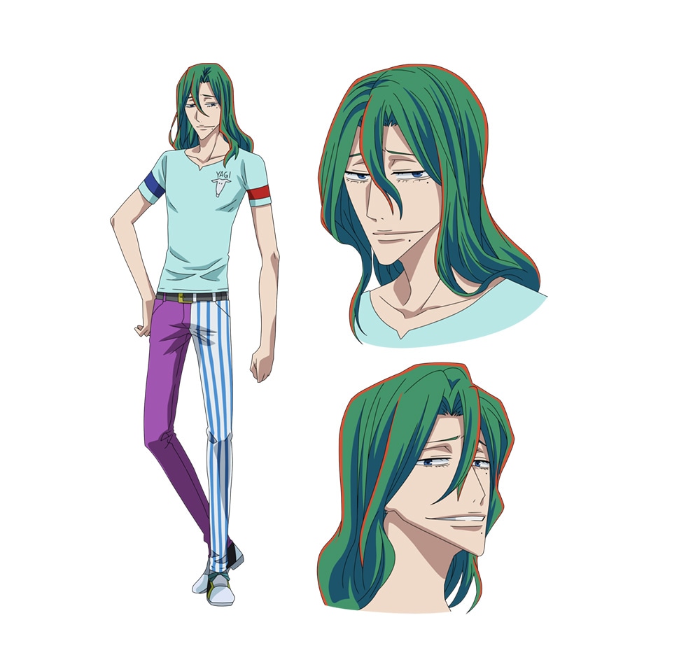 巻島裕介（CV：森久保祥太郎）のキャラクタービジュアル。