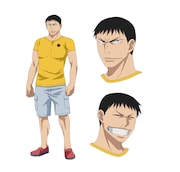 田所迅(CV:伊藤健太郎)のキャラクタービジュアル。