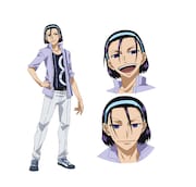 東堂尽八(CV:柿原徹也)のキャラクタービジュアル。