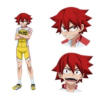 鳴子章吉（CV：福島潤）のキャラクタービジュアル。