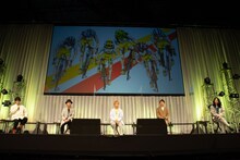「『弱虫ペダル LIMIT BREAK』AnimeJapanスペシャルステージ」の様子。左から山下大輝、鳥海浩輔、代永翼、野島健児、福山潤。