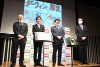 マンガ大賞授賞式の様子。