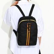 デンジモデルのリュックの使用イメージ。