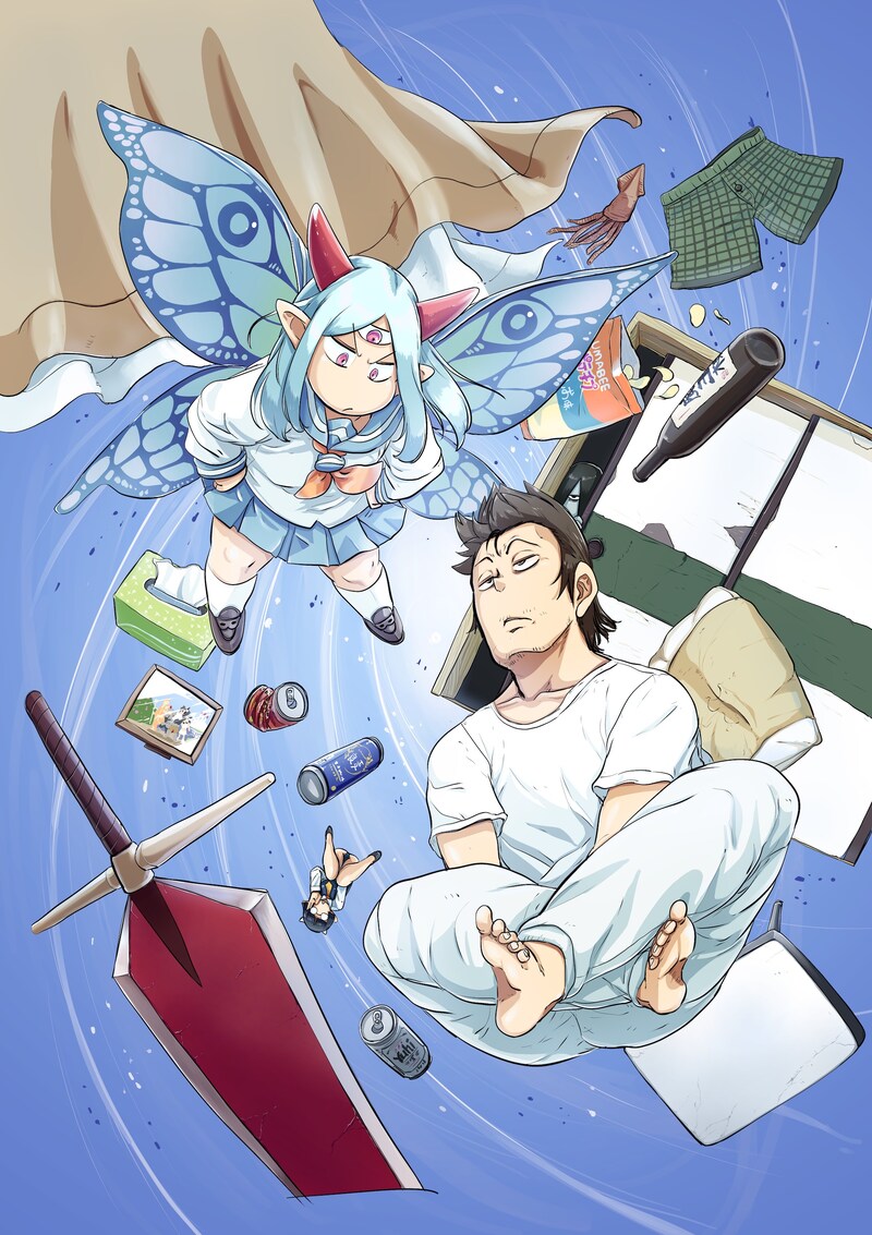 「Lv1魔王とワンルーム勇者」アニメ化決定記念ビジュアル  (c)toufu/芳文社