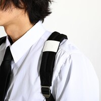 パワーモデルのリュックの使用イメージ。