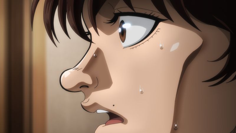 アニメ「範馬刃牙」第2期の特報より。