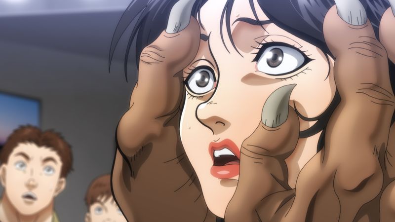 アニメ「範馬刃牙」第2期の特報より。