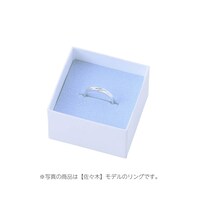 オリジナルBOXに入れられたシルバーリング。