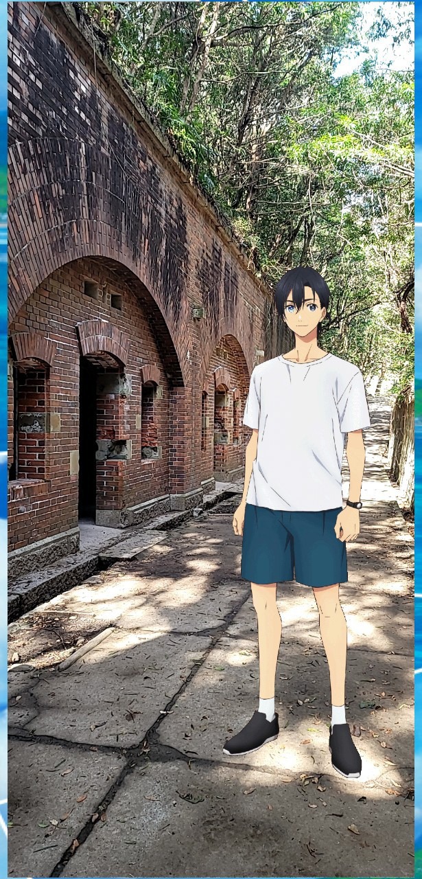 「サマータイムレンダ公式アプリ Powered by 和歌山」より。 (c)田中靖規／集英社・サマータイムレンダ製作委員会