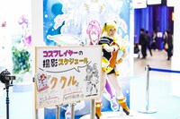 「AnimeJapan2022」で展開された「アルマギア -Project-」ブースの様子。
