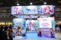 「AnimeJapan2022」で展開された「アルマギア -Project-」ブースの様子。