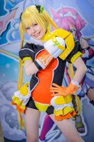 ククルのコスプレをした柏木れに。