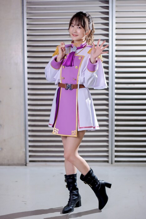 フェスタのコスプレをした久保ユリカ。