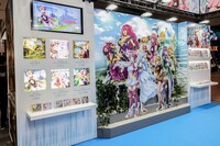 「AnimeJapan2022」で展開された「アルマギア -Project-」ブースの様子。
