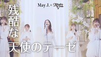 「残酷な天使のテーゼ」コラボ歌唱動画より。