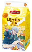 IDOLiSH7とコラボパッケージの「リプトン レモンティー」