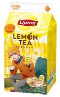 IDOLiSH7とコラボパッケージの「リプトン レモンティー」
