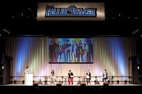 左から伊瀬結陸、福山潤、堂島颯人、吉野裕行、諏訪部順一。