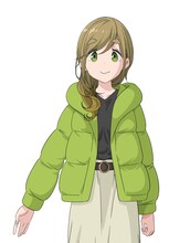 犬山あおい（CV：豊崎愛生）。山梨の小学校教員として働く。面倒見のいい性格で生徒からも慕われているが、時々授業でホラを吹くという噂も……？