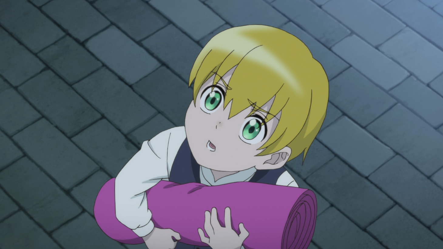 TVアニメ「本好きの下剋上 司書になるためには手段を選んでいられません」第3期の第1話より。 (c)香月美夜・TOブックス／本好きの下剋上製作委員会2020