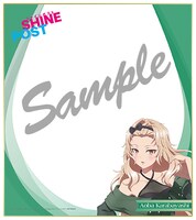 HY:RAINキャストのキャライラスト入りサイン色紙のイメージ。