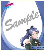 HY:RAINキャストのキャライラスト入りサイン色紙のイメージ。