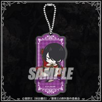 B賞のアクリルキーホルダー。