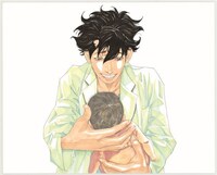 「コウノドリ」のカット。(c)鈴ノ木ユウ／講談社