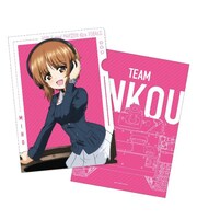 「描き下ろしイラスト 西住みほ コラボウオッチ着用ver. クリアファイル」