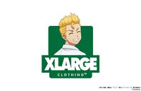 「XLARGE TOKYO REVENGERS TAKEMICHI SS TEE」のイラスト。